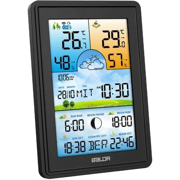 Метеостанция BALDR B0360WST2H2PR-V2, Черный детальное изображение - 5