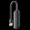 USB-концентратор Cudy 4-Port USB-A 3.0 Hub (UH40A), Черный вариант - 1