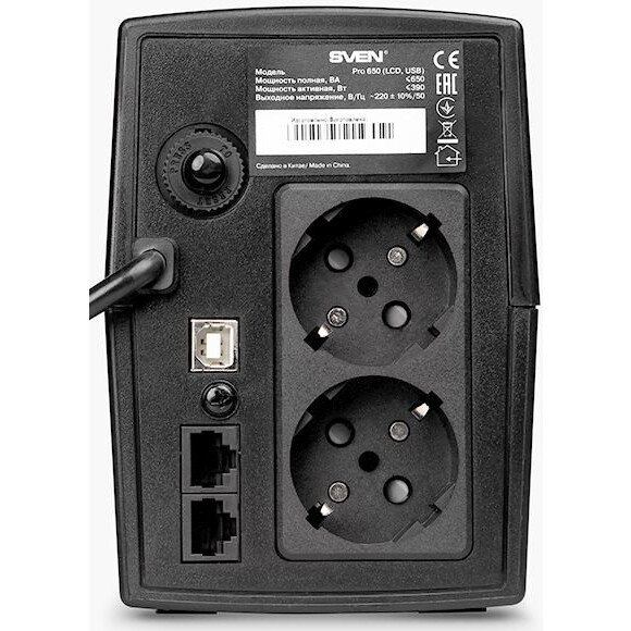 ИБП Sven Pro 650 LCD детальное изображение - 3