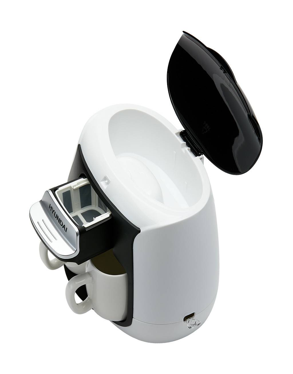 Кофеварка капельная Hyundai HYD-0204, Белый детальное изображение - 4