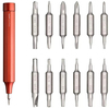 Отвертка прецизионная с набором бит HOTO 24-in-1 Precision Screwdriver QWLSD004, Серый вариант - 2