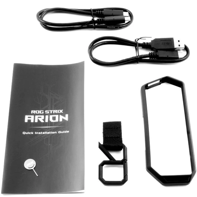 Внешний корпус для SSD M.2 ASUS ROG Strix Arion ESD-S1C, Чёрный детальное изображение - 8