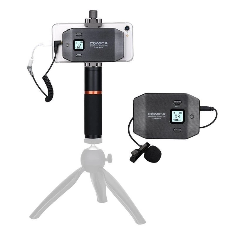 Радиосистема CoMica UHF CVM-WS50 B для смартфона детальное изображение - 3