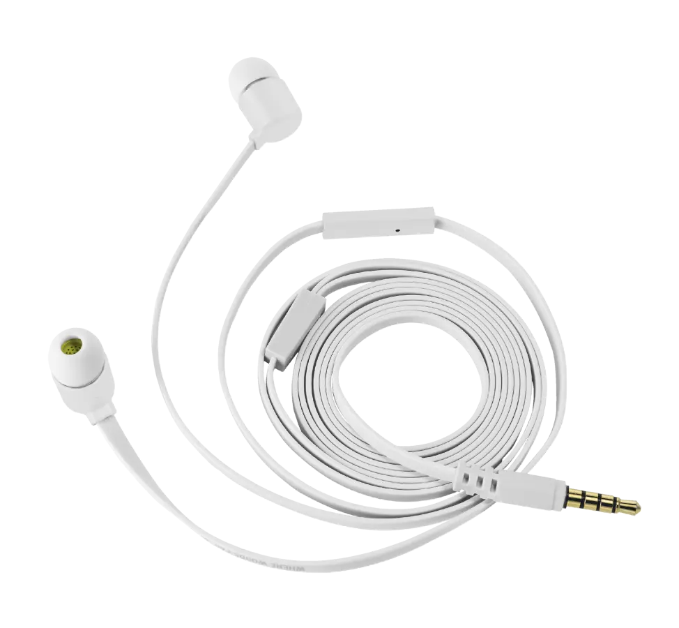 Проводные наушники Trust Urban Duga In-Ear Headphone, Белый детальное изображение - 2