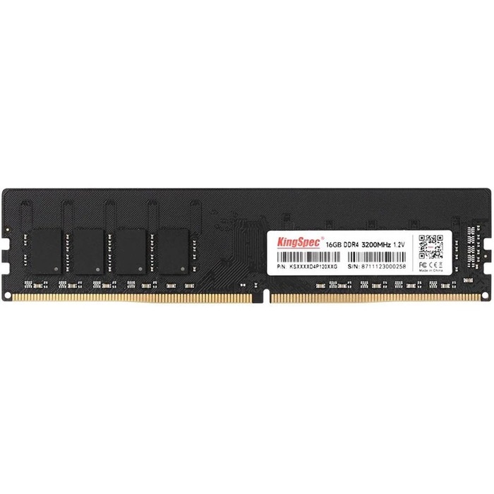 Оперативная память KingSpec DDR4 3200MHz, KS3200D4P12016G, 16 Гб №1