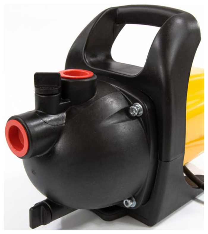 Садовый поверхностный насос Denzel GP600 97201, 50 л/мин, 40 мм, напор 35 м, d=25 мм, 600 Вт, Желтый №2