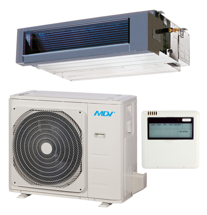 Кондиционер MDV MDTI-36HWN1/MDOU-36HN1-L, Серый №3