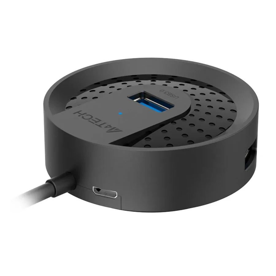 USB-концентратор A4Tech HUB-30, Черный детальное изображение - 3