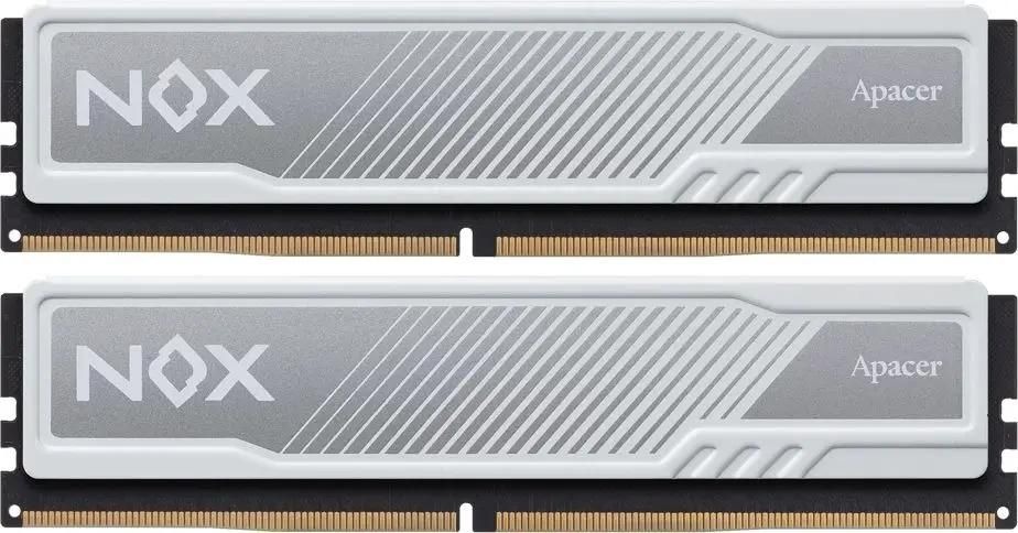 Оперативная память Apacer NOX White DDR4 3600MHz, AH4U32G36C25YMWAA-2, 2x16 Гб KIT, 32 Гб детальное изображение - 1