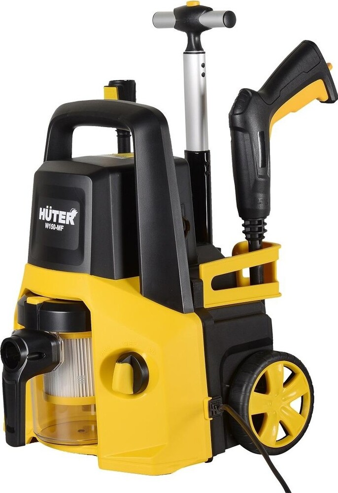 Мойка высокого давления HUTER W150-MF, 1.7 кВт, 150 бар, Желтый/Черный №1