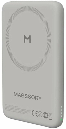 Внешний аккумулятор Magssory Core 10K (PBN013t), 10000 мАч, Титан детальное изображение - 3