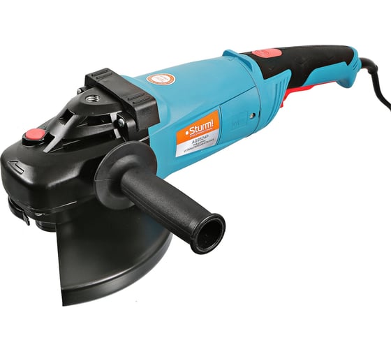 Угловая шлифмашина Sturm AG9524P, 230 мм, 6000 об/мин, 2600 Вт детальное изображение - 2