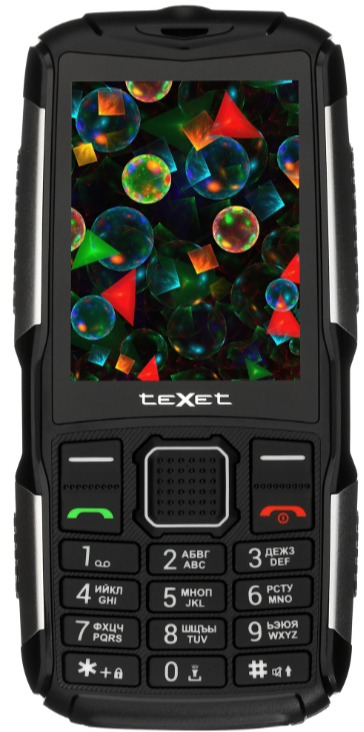 Мобильный телефон Texet TM-D314, 32 Мб, Черный, Dual mini-SIM детальное изображение - 1
