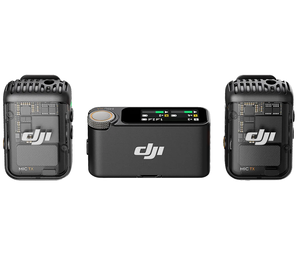 Радиосистема DJI Mic 2 (RX + 2TX), Черный детальное изображение - 1