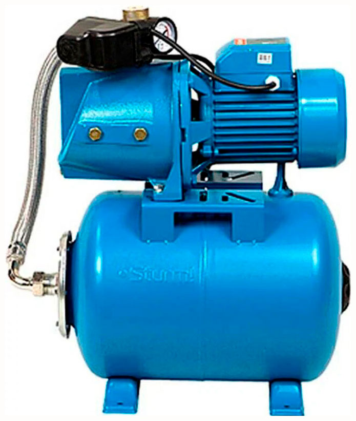 Насосная станция Sturm! WP9714CI, 55 л/мин, 25 мм, напор 45 м, d=25 мм, 1400 Вт, Голубой детальное изображение - 2