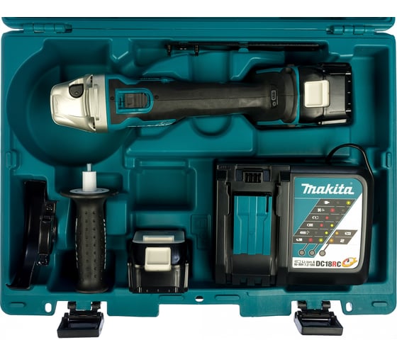 Угловая шлифмашина Makita LXT DGA469Z, 115 мм, 8500 об/мин детальное изображение - 4