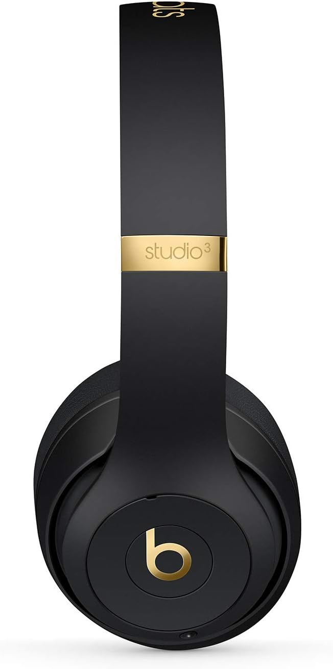 Беспроводные наушники Beats Studio 3 Wireless, Полуночный Черный детальное изображение - 3
