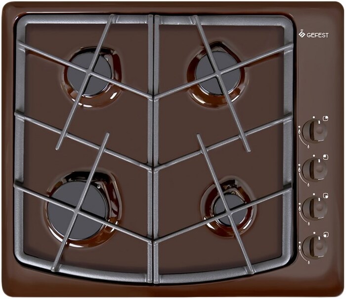 Газовая варочная панель Gefest CH 1211 K17, Коричневый №2