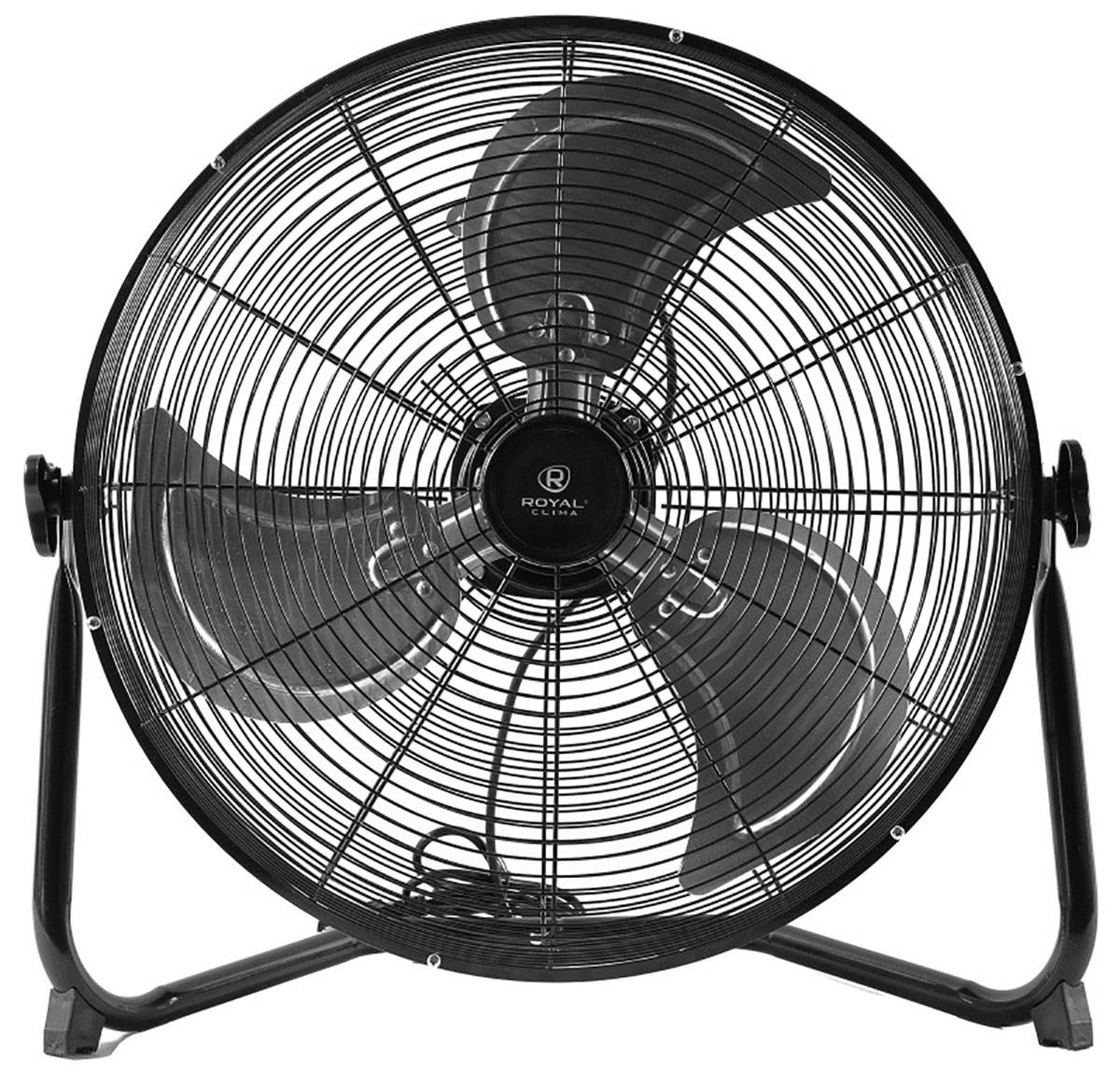 Вентилятор промышленный напольный Royal Clima RSF-140M-BL, 50 Вт, Черный детальное изображение - 1
