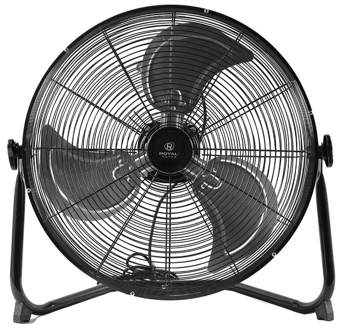 Вентилятор промышленный напольный Royal Clima RSF-140M-BL, 50 Вт, Черный №1