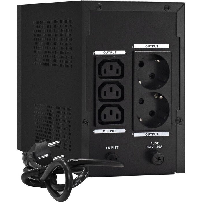 ИБП ExeGate SpecialPro UNB-1600.LED.AVR.2SH.3C13 №2