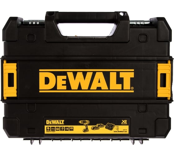Аккумуляторная дрель-шуруповерт DeWALT DCD777S2TC-QW, 18 В, 65 Нм, 1.5 А·ч детальное изображение - 7