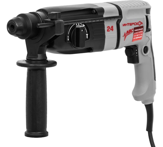 Перфоратор Интерскол П-24/700АВС SDS plus, с АВС сист. (кейс) 160.1.4.40, 720 Вт, 2,6 Дж, 0-5080 уд/мин детальное изображение - 1