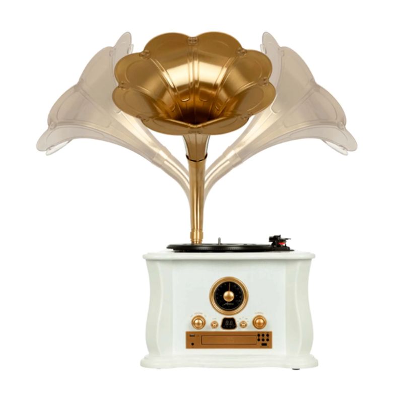 Проигрыватель винила Alive Audio Gramophone, Белый детальное изображение - 6