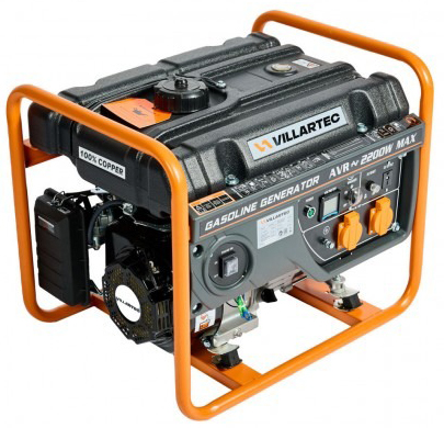 Генератор бензиновый VILLARTEC GG 2800C, 2 кВт, Оранжевый детальное изображение - 2