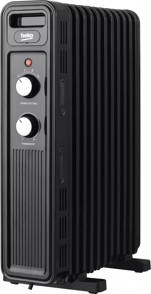 Масляный радиатор Beko Winter Range RHO 7323 B, Черный №2