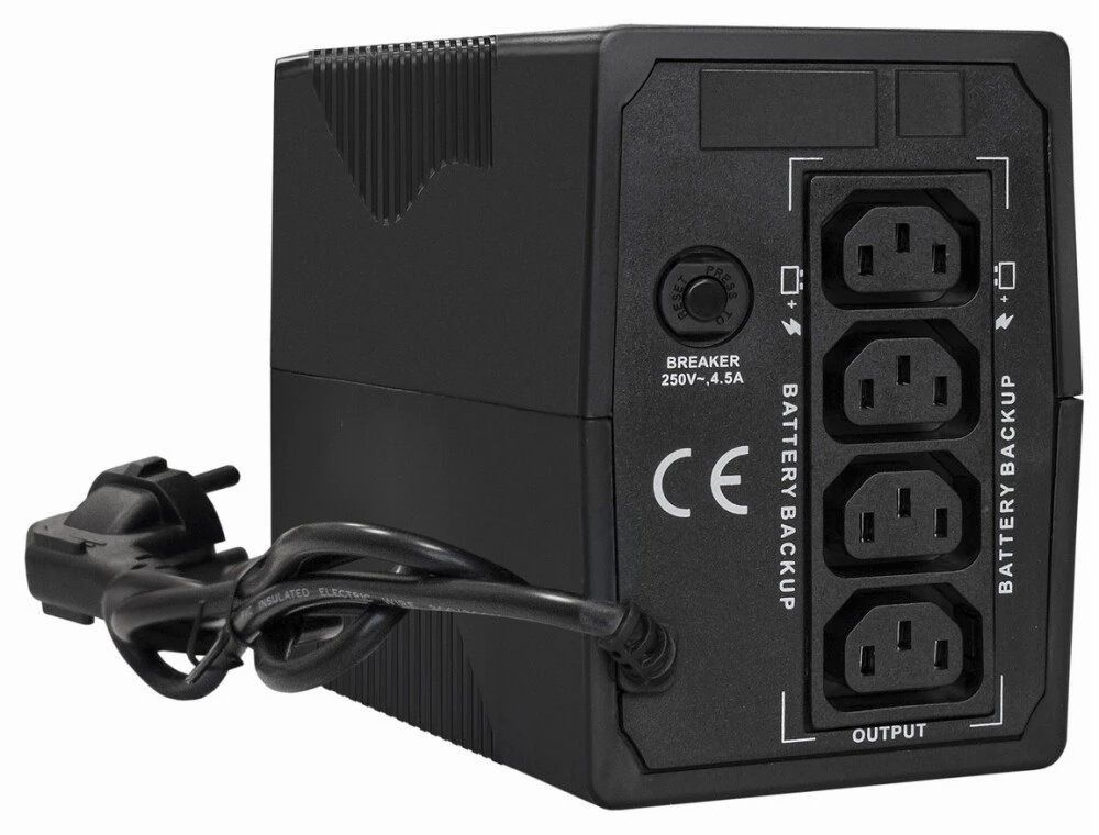 ИБП ExeGate Power Back BNB-1000.LED.AVR.4C13 детальное изображение - 2