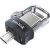 USB Flash накопитель SanDisk Ultra Dual m3.0 (SDDD3-064G-G46) 64 ГБ, черный вариант - 1