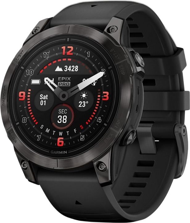 Смарт-часы Garmin Rpix Pro Gen 2 Sapphire Edition, 51 мм, Черный детальное изображение - 1