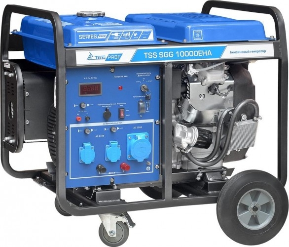 Генератор бензиновый ТСС SGG 10000EHA 190009, 10 кВт, Синий детальное изображение - 3