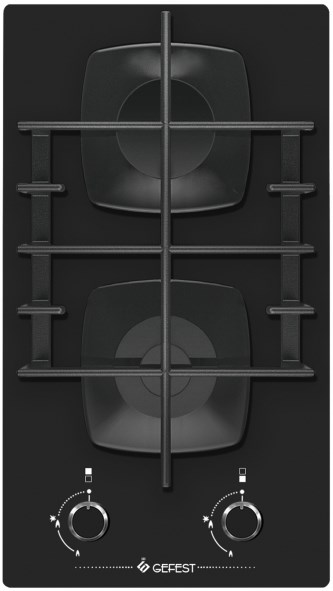 Газовая варочная панель Gefest PVG 2003, Черный детальное изображение - 2