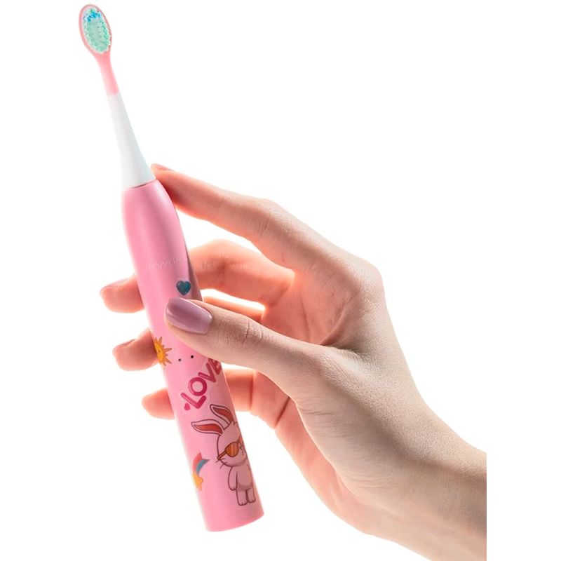 Зубная щётка Revyline RL 055 Kids, Розовый детальное изображение - 7