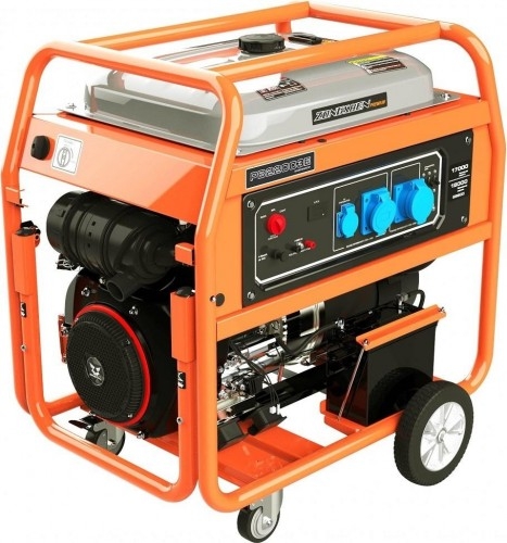 Генератор бензиновый ZONGSHEN PB 22003 E 1T90DF221, 13.6 кВт, Оранжевый детальное изображение - 1