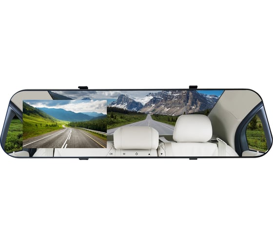 Видеорегистратор DIGMA FreeDrive 114, 2-х канальный, 1920x1080 Full HD dpi, MicroSD, 32 ГБ, Черный детальное изображение - 1