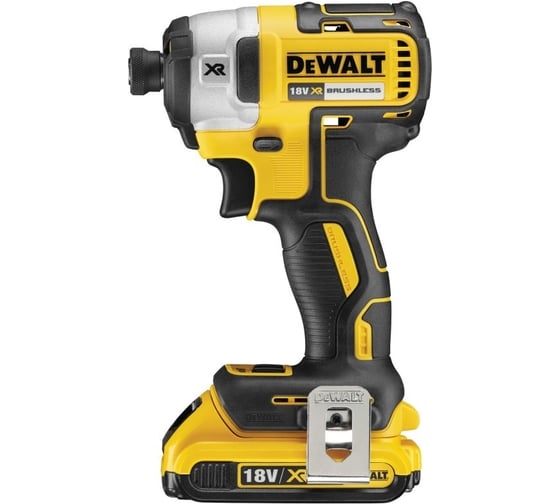 Аккумуляторный ударный гайковерт DeWALT DCF887D2-QW, 18 В, 205 Нм, 2 А·ч детальное изображение - 2