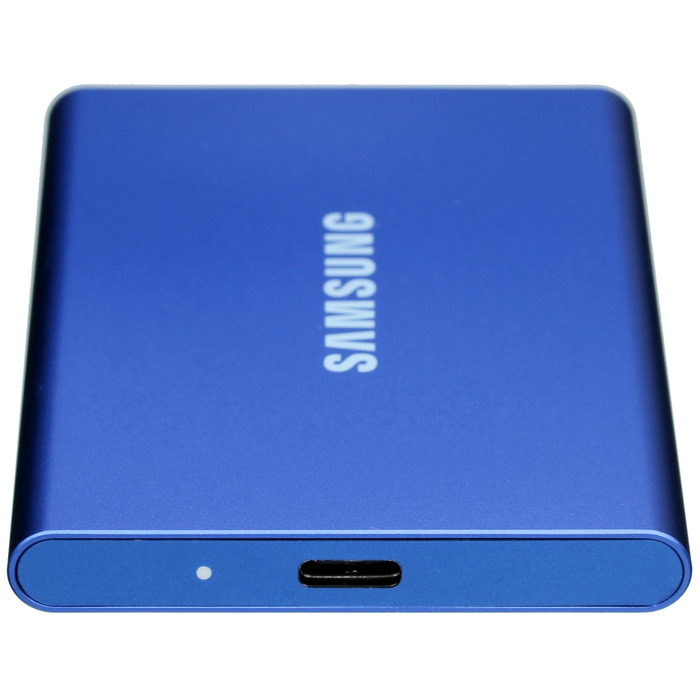 Внешний SSD диск Samsung T7 2TB MU-PC2T0H, Синий №2