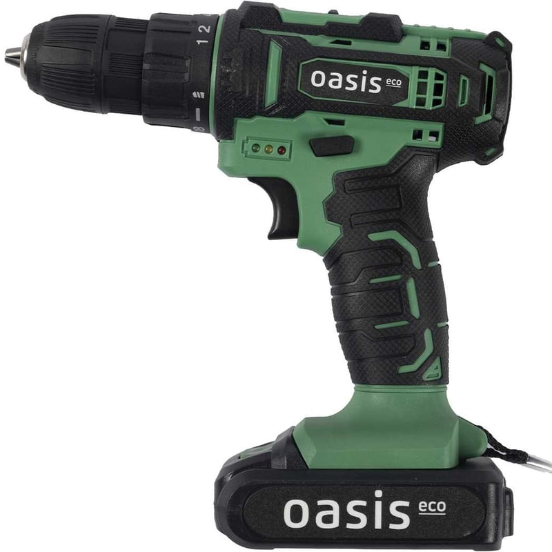 Аккумуляторная дрель-шуруповерт OASIS AS-14V Eco, 14.4 В, 30 Нм, 2 А·ч детальное изображение - 1