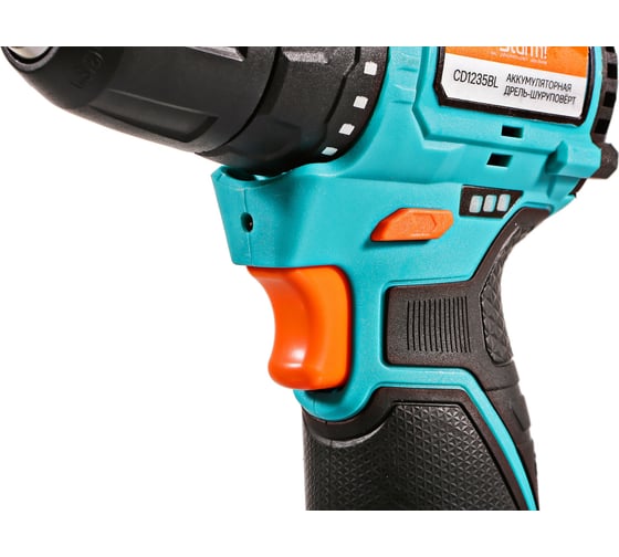 Аккумуляторный шуруповерт Sturm 1BatterySystem12V CD1235BL, 12 В, 35 Нм, 2 А·ч детальное изображение - 5