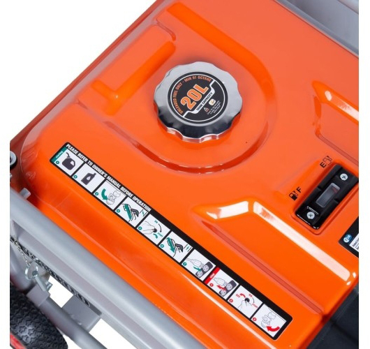 Генератор бензиновый TOR KM3800H 1018114, 2.5 кВт, Серый детальное изображение - 4