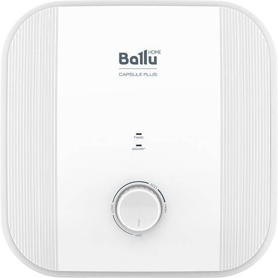 Водонагреватель Ballu BWH/S 15 Capsule Plus U, 15 л, Белый детальное изображение - 3