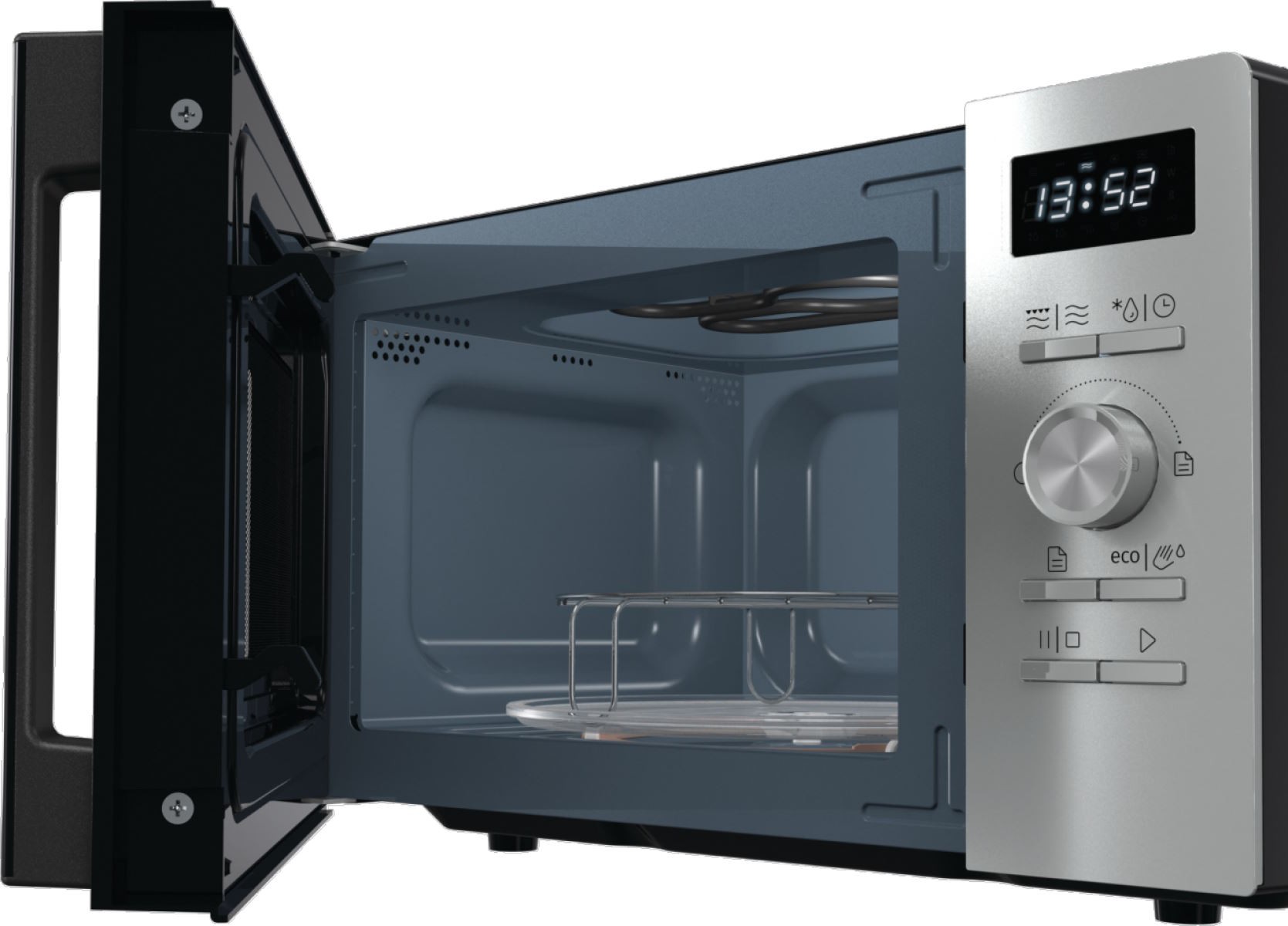Микроволновая печь Gorenje MO 20 A4XH, Серебристый детальное изображение - 4