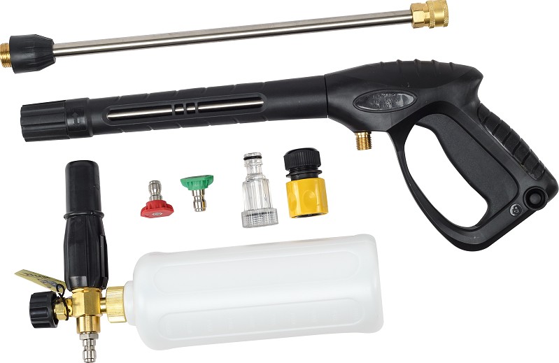 Мойка высокого давления HUTER W-5-2600 PRO, 2.6 кВт, 210 бар, Желтый/Черный детальное изображение - 8