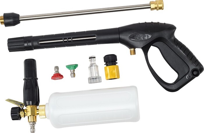 Мойка высокого давления HUTER W-5-2600 PRO, 2.6 кВт, 210 бар, Желтый/Черный №8