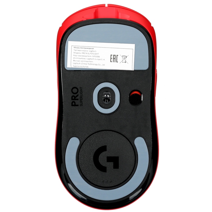 Мышь Logitech G Pro X Superlight, Красный №5
