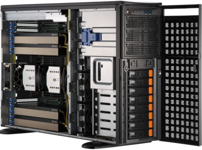 Серверная платформа SuperMicro SYS-741GE-TNRT, 2000 Вт №1