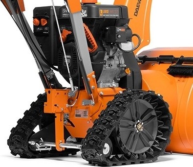 Снегоуборщик гусеничный бензиновый Daewoo DAST 1370 EFI с инжекторным двигателем, 13 л.с., 9560 Вт, Оранжевый/Серый детальное изображение - 11